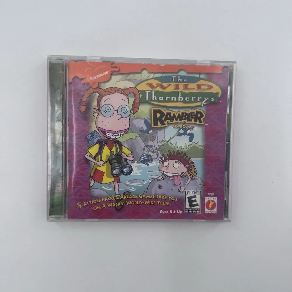 Nickelodeon The Wild Thornberrys Rambler PC CD-ROM Video Game